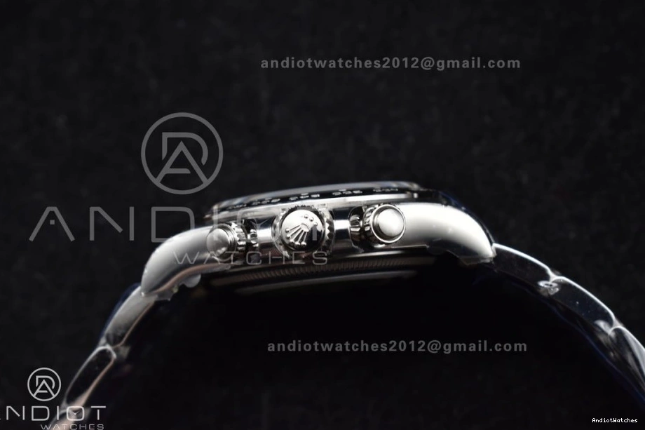 Best On 126500 Dial TechFriendly BTF Black DD Daytona Edition Bracelet 777 904L Steel 1:1 SS 0418